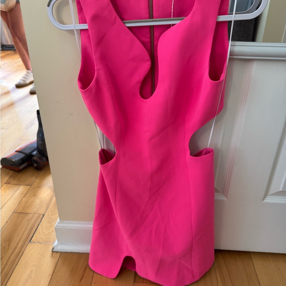 Amanda Uprichard Cutout Puzzle Dress